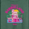 thumbnail image 3 of Barbie The Movie - Welcome To Barbie Land - Women's Lightweight French Terry Long Sleeve Shirt, 3 of 5