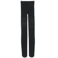 thumbnail image 1 of Lady Silk Stocking Rebanadas Medias a rayas Pantimedias Pantimedias para Mujer (Negro), 1 of 8