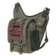 thumbnail image 5 of Bolso bandolera de hombro de lona vintage KAUKKO FH03-armygreen, 5 of 5