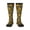 3 Black, variant on Fall Daisy Leaf Nuts Knee Socks, High Socks Long Stretchy Sock Women Knee High Stocking, Long Socks for Women