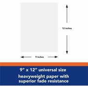 Pacon Tru-Ray Construction Paper, 50 Sheets, 9 in. x 12 in., White