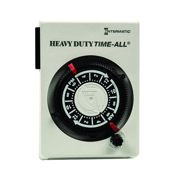 Intermatic HB112 Timer, Mechanical, 240V, 15A, Plug In