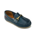 thumbnail image 4 of Zapato Mocasin Audaz para Niño color azul 22, 4 of 6