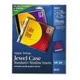 thumbnail image 2 of Inkjet Cd/dvd Jewel Case Inserts, Matte White, 20/pack | Bundle of 5 Packs, 2 of 4