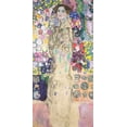 thumbnail image 2 of Klimt, Gustav 17x32 Black Ornate Wood Framed with Double Matting Museum Art Print Titled - Portrait of Maria Munk, 2 of 4