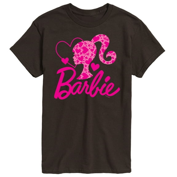 Barbie - Logo Hearts  - Men's Short Sleeve Graphic T-Shirt