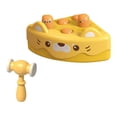 thumbnail image 4 of Whack Game -juguete interactivo para golpear, juguete de aprendizaje de habilidades motoras finas, juguetes educativos de desarrollo temprano para Amarillo, 4 of 9