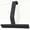 Black, variant on OVINESY 10" Shower Squeegee for Glass Doors, Streak-Free Silicone Blade, Ergonomic Handle, Built-In Hook, Squeegee for Shower Glass, Bathroom, Tile Walls, Mirrors, Windows, Car Windshields, Black