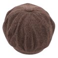 thumbnail image 1 of Sombrero octogonal, Clásica Gorra de Periódico Floking Interno para Regalo, 1 of 7
