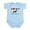 Sky Blue, variant on CafePress - I Love My German Shepherd Infant Bodysuit - Baby Light Bodysuit, Size Newborn - 24 Months