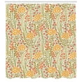 thumbnail image 3 of Ambesonne Flower Shower Curtain, Old Vintage Ivy Lilacs, 69"Wx75"L, Multicolor, 3 of 3