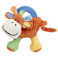 thumbnail image 1 of Juguete para cachorro Pet Life Moo-cifier felpa dentición goma Talla única naranja, 1 of 1