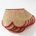 thumbnail image 3 of Qocolcyl Extra Large Rattan Christmas Tree Collar Basket - Rustic Handcrafted Christmas Tree Stand Cover Woven Tree Skirt Collar Christmas Tree Decoration Farmhouse Indoor Decorations for Home, 3 of 7