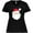 AB-Black, variant on Inktastic Santa Claus, Smiling Santa, Red Hat, White Beard Women's Plus Size T-Shirt