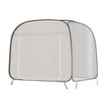 thumbnail image 1 of Tente Filet Up Installation Instantanée Lit Pliant Portable avec Porte à Glissière pour Intérieur Extérieur Voyage Camping Rideaux Bloquant la Chaleur Corail et Rideaux pour Chambre Rideaux Transparents 54-84 Rideau de Douche Petite Douche, 1 of 6