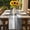 White Gray, variant on Sage Green Geometric Table Runner - 120 Inch Long, Kitchen Dining Table Runner Dresser Scarves, Watercolor Ombre Modern Abstract Art Farmhouse Decor for Coffee Tables Wedding Party Banquet