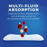 Stayfree Maxi Super Pads Wingless, Unscented, 66 Ct, Absorbs 30% More, Multi-Fluid Absorption, Comfortably Dry for up to 8 Hours