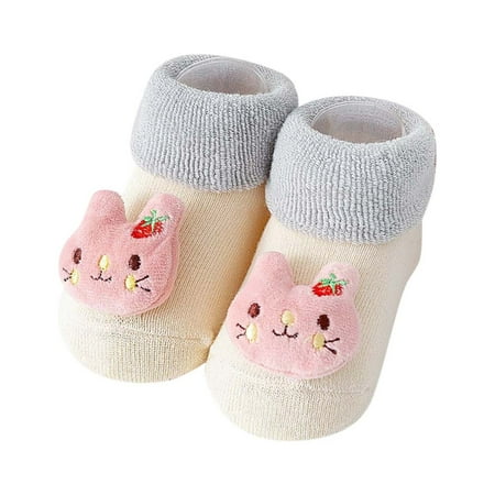 

Autumn And Winter Comfortable Baby Toddler Shoes Cute Cartoon Fish Carrot Shape Children Cotton Warm Breathable Non Slip Floor