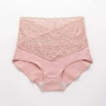 thumbnail image 5 of HVOBTTY Breathable Panties for Women, Womens Underwear, Women's Transparent Lace Hip Lift with No Traces Large Size Tight Waist Style Hip Lift Women's Underwear Pink, M, 5 of 5
