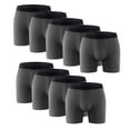 thumbnail image 2 of 9PK Mens Boxer Briefs Breathable Tagless Underwear Soft Comfort Flex Waistband, 2 of 9