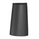 thumbnail image 5 of Medio poncho impermeable falda capa tela cintura ajustable ligero mochila Negro, 5 of 9