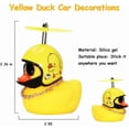thumbnail image 2 of timbres de pato para bicicleta, diseño novedoso de pato amarillo, bonitos timbres de goma para niños, accesorios de decoración interior de coche, regalo para niños en bicicleta o motocicleta., 2 of 5