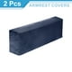 thumbnail image 3 of Uxcell 2 paquetes de fundas para reposabrazos elásticas, fundas suaves para sillones de poliéster, azul marino, 3 of 7