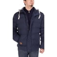 thumbnail image 2 of Mens Navy Blue Coat Luciano Natazzi Thermal Padded Down, 2 of 5