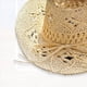 thumbnail image 2 of 2X Sombreros de Vaquero de Paja para Mujer Sombrero de Vaquera Occidental para Fiesta de Vacaciones Sombrero Plegable para en la Playa con Ala C, 2 of 2