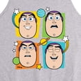 thumbnail image 2 of Toy Story 4 - Buzz Grid - Men's Jersey Tank Top, 2 of 4