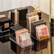 thumbnail image 4 of Transparent Cosmetic Organizer Drawer with Adjustable Compartments for Makeup and Eyeshadow Storage Solution, 4 of 5