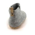 thumbnail image 6 of WoolFit&reg; ankle high Felt Boots Slippers | Yeti, stone gray, 6 of 10