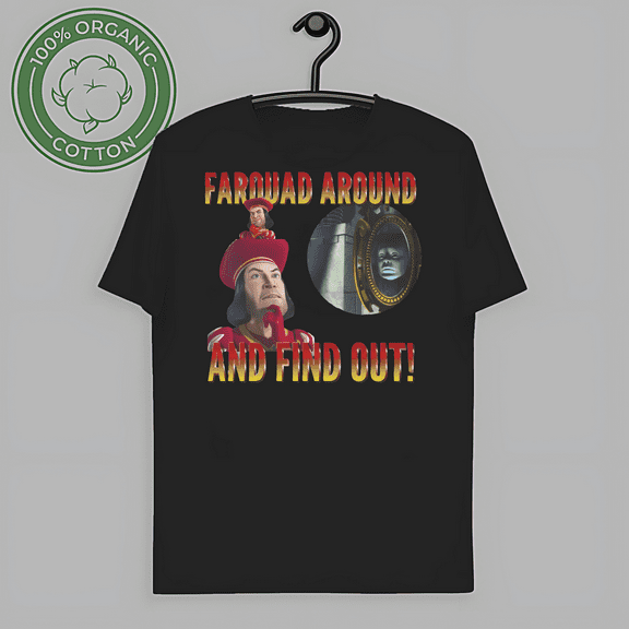 RARE Daily, Farquad Around And Find Out, Lord Farad T-shirt-TH62319