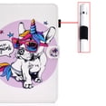 thumbnail image 4 of Allytech Flip Case for Galaxy Tab A7 Lite 2021(Model: SM-T220/SM-T225), Premium PU Leather Multi-Angle Viewing Stand Wallet Case for Samsung Galaxy Tab A7 Lite 8.4" T220 2021, Unicorn Dog, 4 of 8