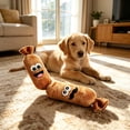 thumbnail image 4 of Squeaky Dog Toys | Dog Chew Toys for Small & Medium Dogs | Soft Furry Toys for Puppy Teething & Dental Care | Interactive Play & Pet Anxiety Relief, 4 of 8