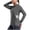 Gray-A, variant on Women's UPF 50+ Lightweight Athletic Jacket Sun Protection Full Zip Long Sleeve Shirts Hiking Outdoor Pockets White-B M(M)