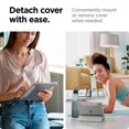 thumbnail image 4 of Funda Spigen Air Skin Pro para iPad 28 cm M4/M3/M2/5ª/4ª Gen Negra, 4 of 8