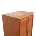 thumbnail image 5 of Concepts in Wood Armoire Wardrobe Closet - 6 ft Tall - Oak, 5 of 11