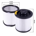 thumbnail image 4 of Filtro de cartucho de repuesto DEWALT DXVC6910 para aspiradora húmeda y seca de 23 a 60 litros, 4 of 7