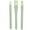 Green, variant on Nieyigj 4-in-1 Retractable Makeup & Nail Dust Brush Set, Portable Fiber Bristle Powder Blending Eye Shadow Brushes with Lid for Travel and Daily Use, Green (13.8 cm / 5.4 inches)