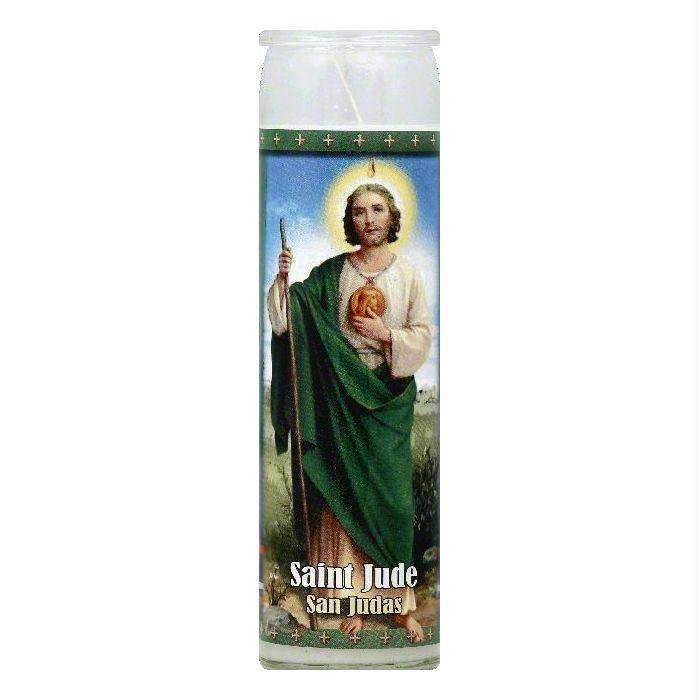 St Jude Candle St. Jude 8 Inch Candle, 1 ea (Pack of 12)