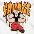 thumbnail image 2 of Urban Popeye Savage Muscle Cartoon Toddler Boy Girl T Shirt Infant Toddler Brisco Brands 6M, 2 of 5