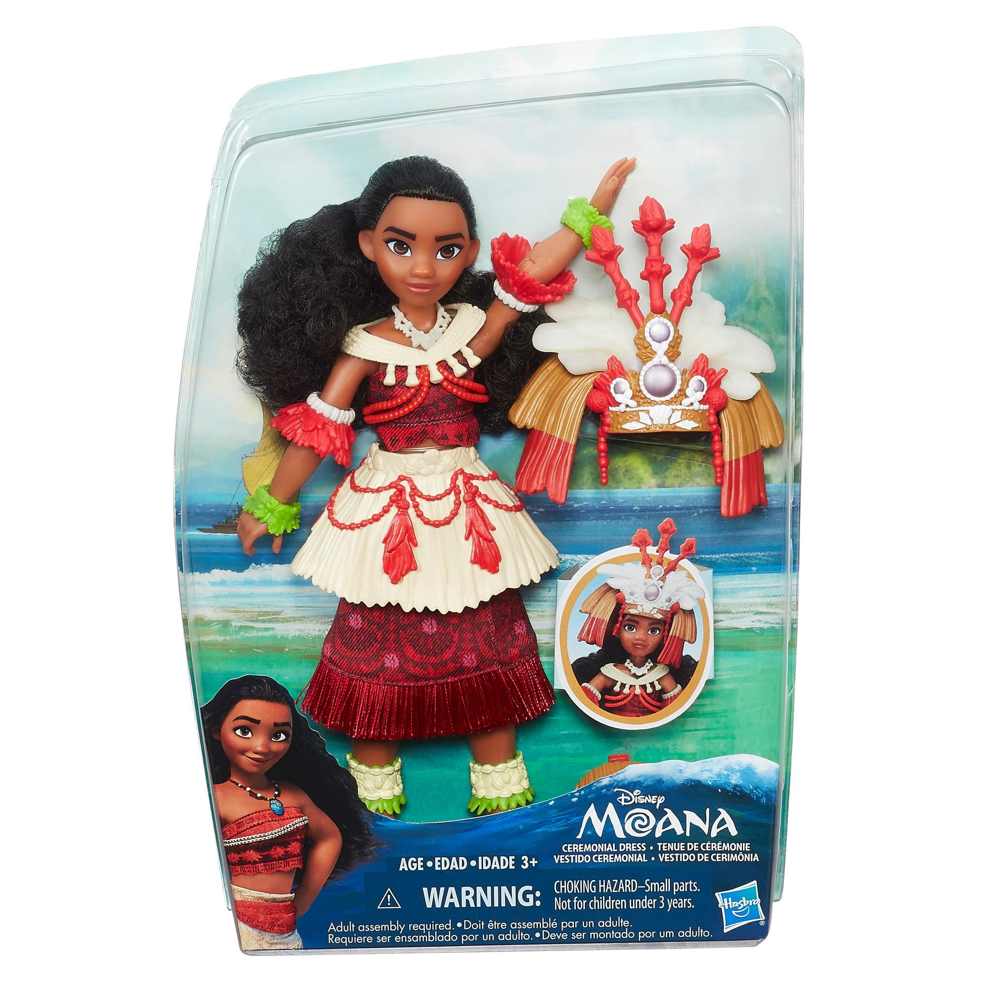 Disney Moana Ceremonial Dress, Special Ceremonial Outfit, for Ages 3 And Up  