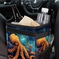 thumbnail image 6 of Octopus Foldable Car Trash Can with Lid, Leak-Proof, and Hanging Storage Bag - Trash Can for Car, Car Garbage Can, 6 of 6