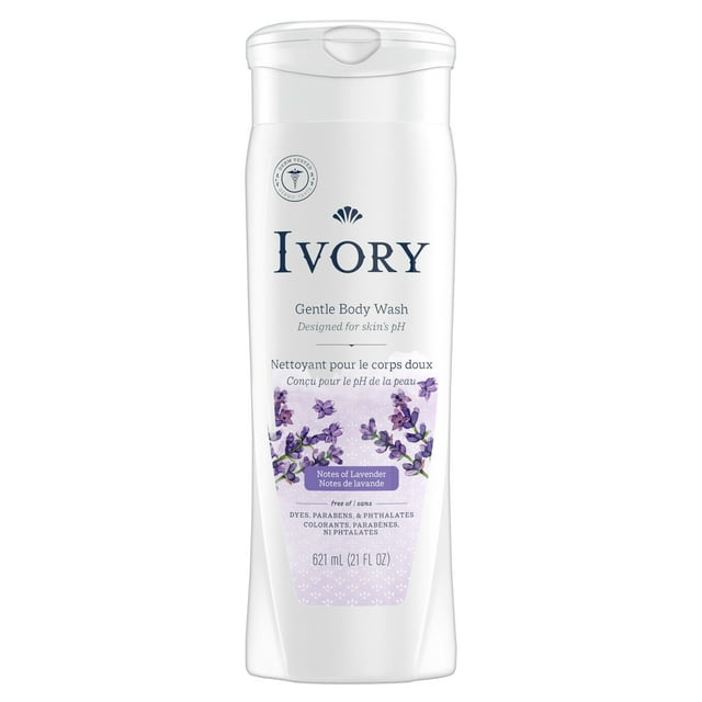 Nettoyant pour le corps Ivory Doux, parfum de lavande