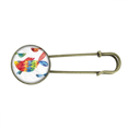 thumbnail image 1 of Cartoon Fish Colourful Animal Retro Metal Brooch Pin Clip Jewelry, 1 of 3