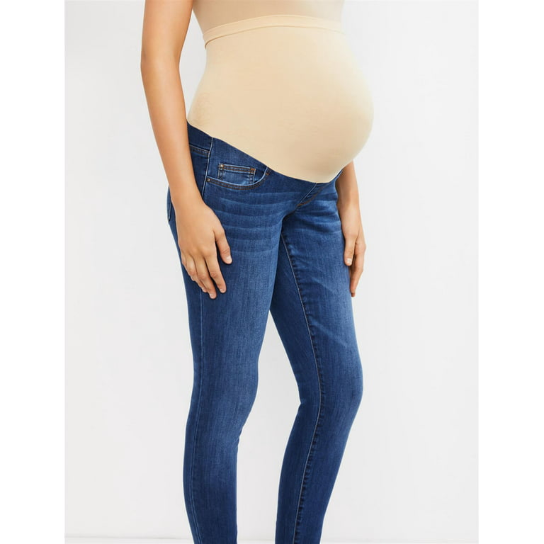 Jessica Simpson Petite Secret Fit Belly Skinny Leg Maternity