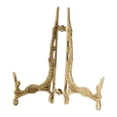 thumbnail image 4 of Elodie Brass Easel Photo Picture Frame Holder Bookshelf Cabinet Plate Stand Display Style B, 4 of 8