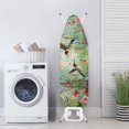 thumbnail image 3 of HELLHERO Iron Board Cover 15x54 Inch Replacement Accessories Adjustable Fastener Dust-Proof Protector, Floral Hummingbird Sky, 3 of 5