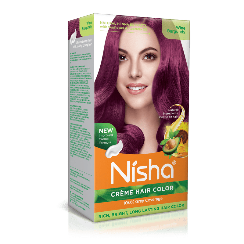 Ammonia Free Burgundy Hair Color Dye100g -